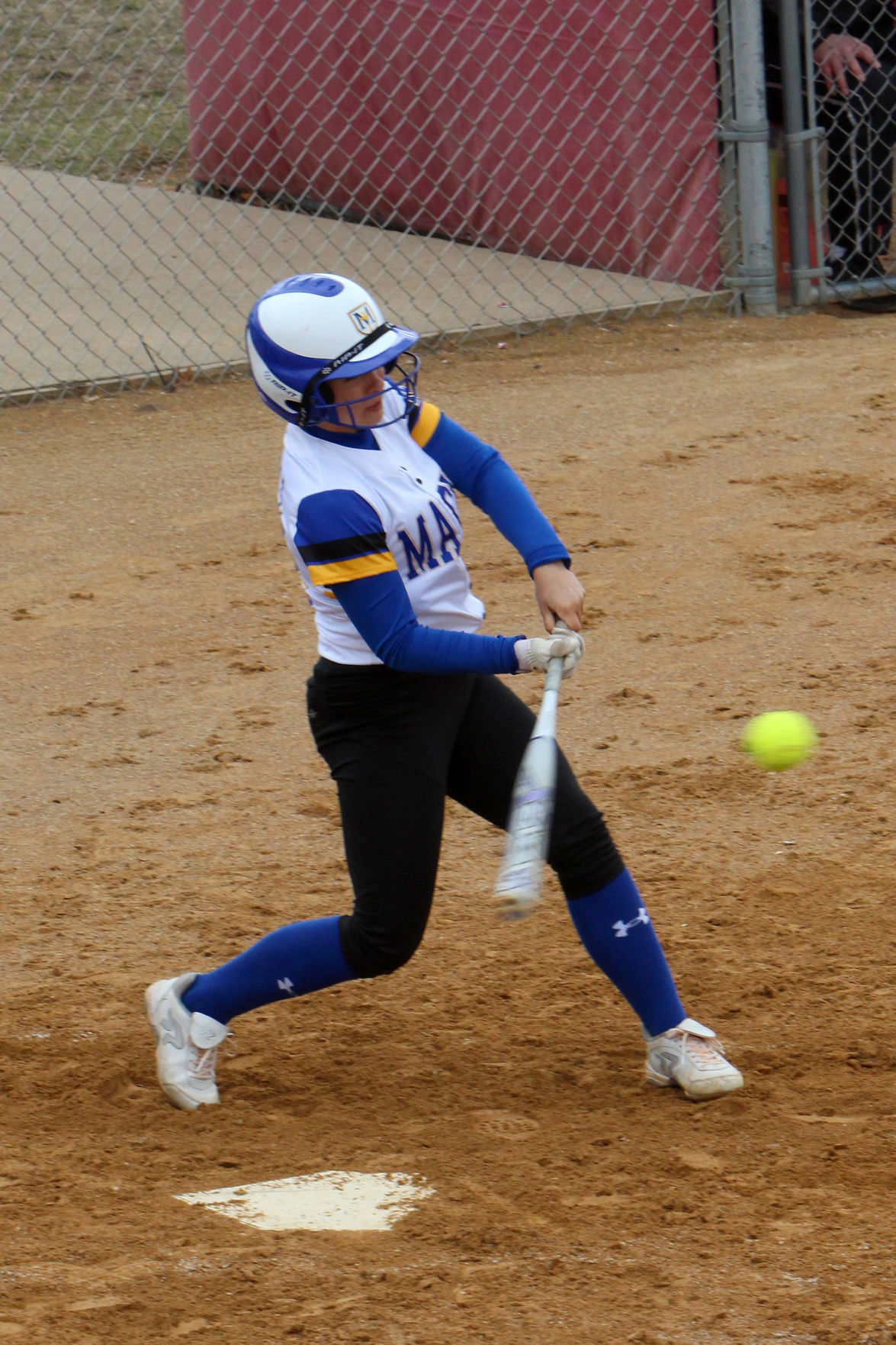 Fall Creek at McDonell softball 4-18-19